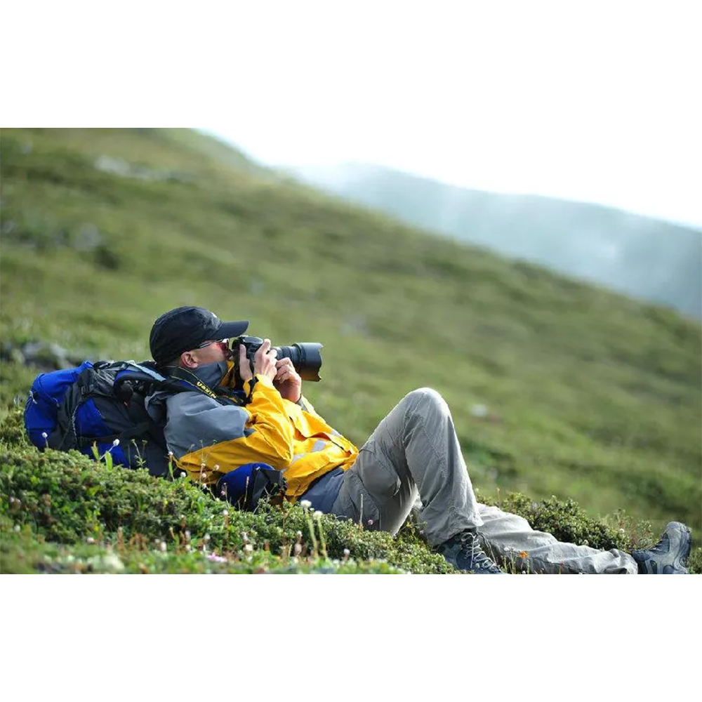 Fluorine free breathable film for outdoor special clothing fabrics is both breathable and waterproof.